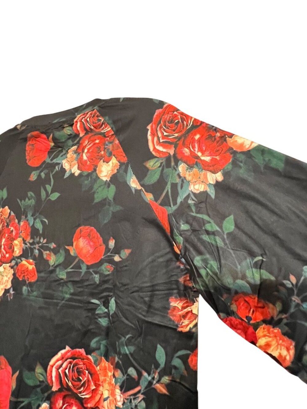 Zeagoo Fall Womens Floral Long Sleeve Top Loose Fit Casual Dressy Size Small - Picture 6 of 13